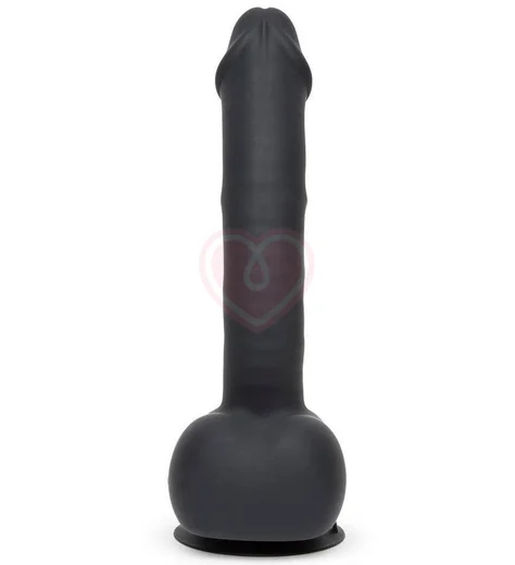 Вибратор с дистанционным управлением Uprize Realistic Dildo 28 см чёрный фото 3