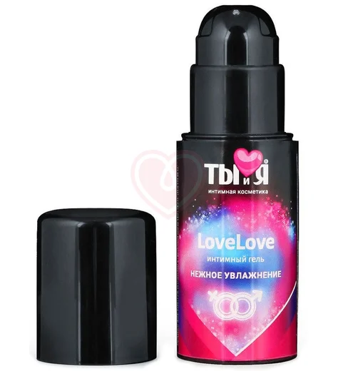 Увлажняющий лубрикант с гиалуроновой кислотой Ты и Я LoveLove 20 г фото 3