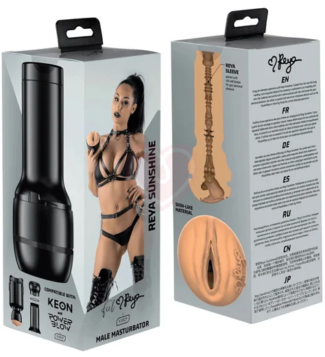 Мастурбатор Kiiroo Feel Reya Sunshine копия вагины фото 7