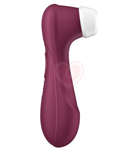 Вакуумный стимулятор с вибрацией и приложением Satisfyer Pro 2 Generation 3 бордовый фото 2