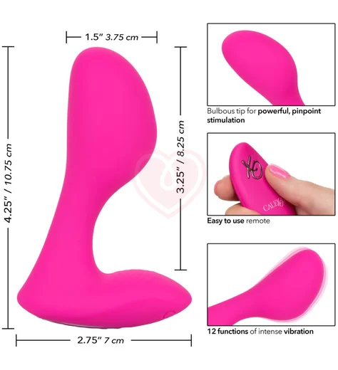 Вибратор G Spot Arouser с пультом розовый фото 5