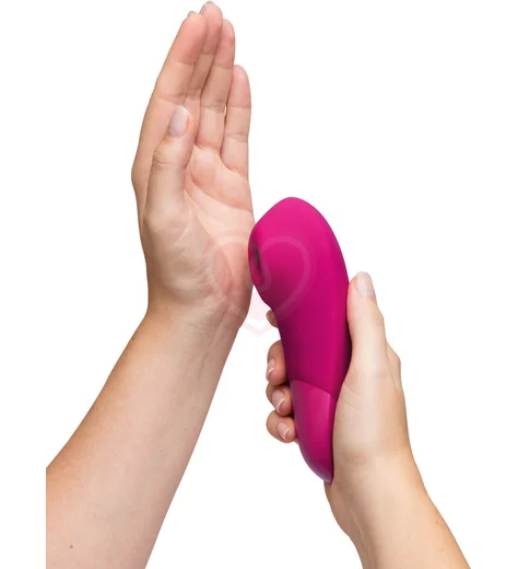 Бесконтактный клиторальный стимулятор с вибрацией Womanizer Enhance розовый фото 10