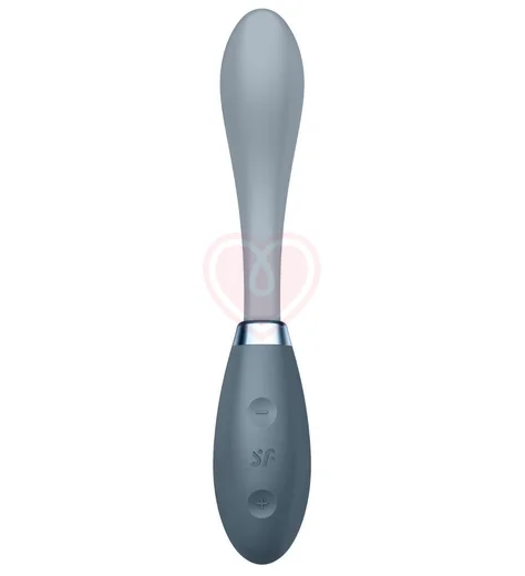 Гибкий вибратор Satisfyer G-Spot Flex 3 серый фото 3