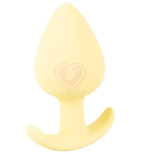 Анальная мини-пробка Cuties Plugs желтая фото 5