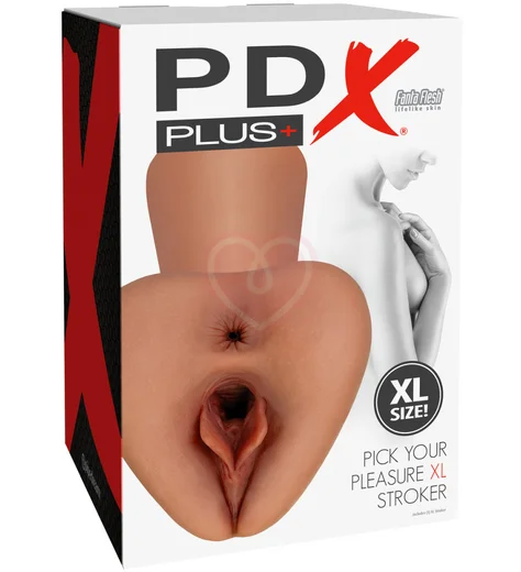 Мастурбатор вагина и анус Pick Your Pleasure Xl Stroker мулатка фото 4