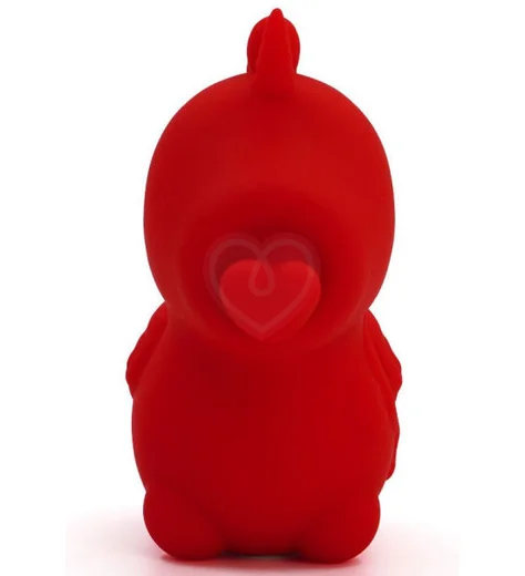 Клиторальный вибратор Unihorn Cupid's Beau с функцией пульсации красный фото 2