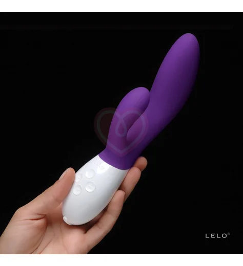 Вибратор со стимулятором клитора и точки G LELO Ina 2 фиолетовый фото 2