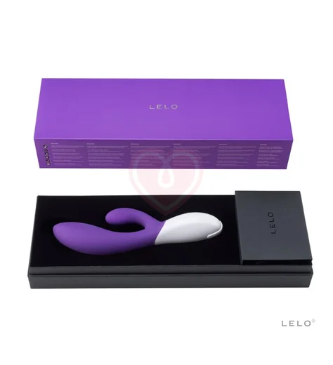 Вибратор со стимулятором клитора и точки G LELO Ina 2 фиолетовый фото 4