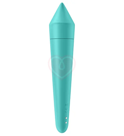 Вибропуля Satisfyer Ultra Power Bullet 8 с управлением от приложения бирюзовая фото 3
