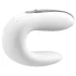 Парный вибратор Satisfyer Double Fun с управлением от приложения или пульта белый фото 4