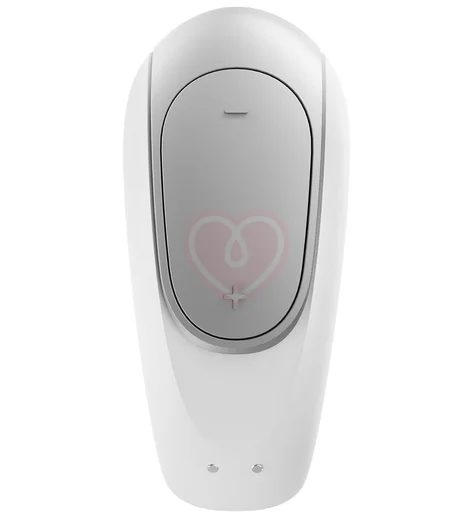 Парный вибратор Satisfyer Double Fun с управлением от приложения или пульта белый фото 5