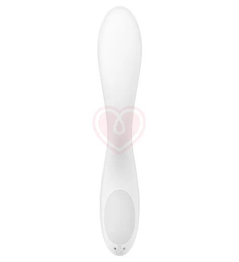 Вибратор Satisfyer Rrrolling Pleasure с движущимся шариком белый фото 3