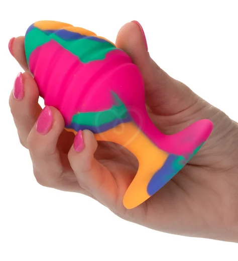 Рельефная цветная пробка на присоске Cheeky Swirl большая фото 4