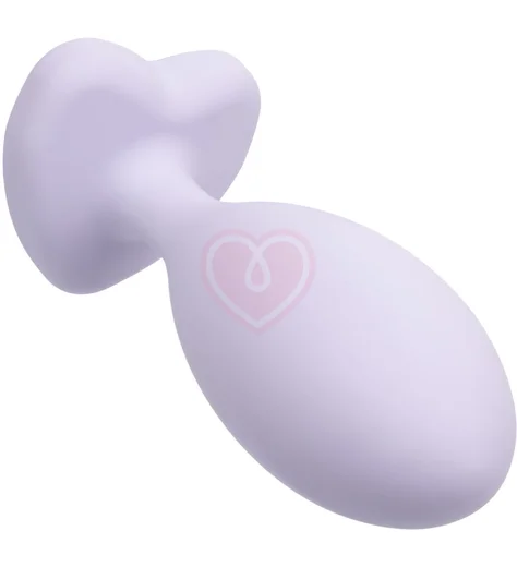 Набор из 2 анальных пробок с кристаллом First Time Crystal Booty Duo фиолетовый фото 5