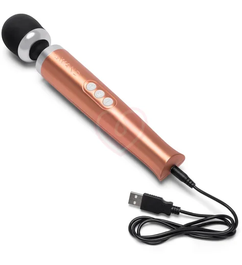 Вибромассажёр Le Wand Die Cast розовое золото фото 5