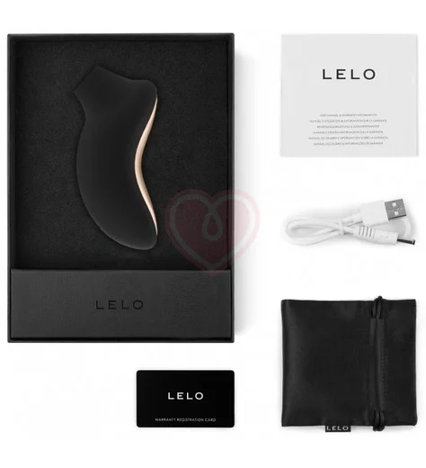 Клиторальный вакуумно-звуковой массажёр Lelo Sona 2 Cruise чёрный фото 2