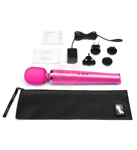 Мощный массажёр Le Wand Rechargeable розовый фото 4