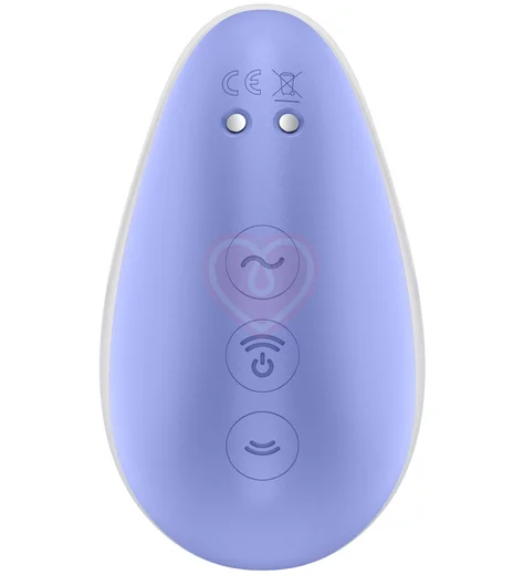 Вакуумно-волновой клиторальный вибростимулятор Satisfyer Pixie Dust фиолетово-розовый фото 4