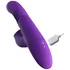 Вибратор-кролик с пульсирующей головкой и нагревом Ultimate Thrusting Clit фиолетовый фото 4