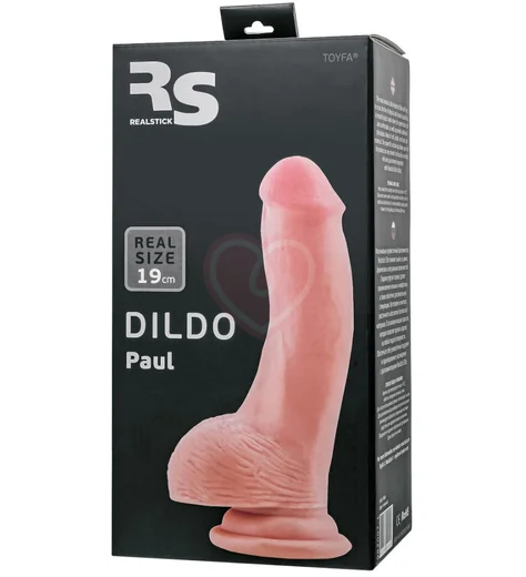 Реалистичный фаллоимитатор на присоске RealStick Elite телесный фото 10