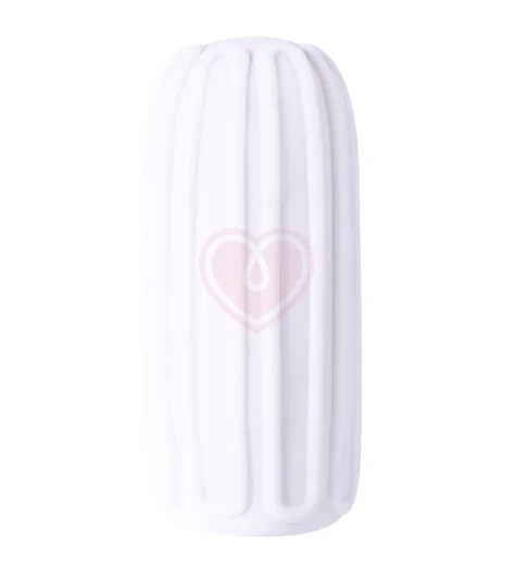 Мастурбатор с двухсторонним рельефом Marshmallow Maxi Syrupy белый фото 2