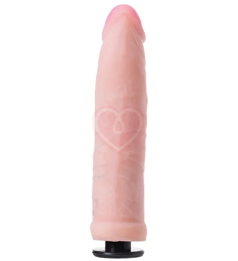 Реалистичная насадка с креплением Vac-U-Lock RealStick Ryder 18 см фото 3