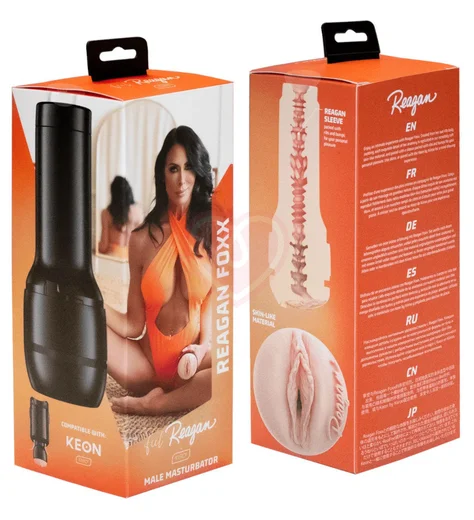 Мастурбатор Kiiroo Feel Reagan Foxx копия вагины фото 5