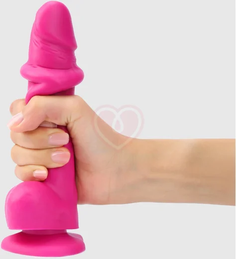 Фаллоимитатор с подвижной кожей Strap-On-Me Sliding Skin L 14 см розовый фото 7