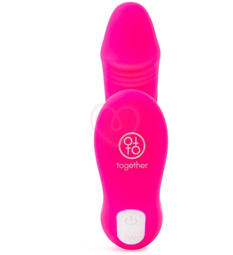 Вакуумно-волновой стимулятор Internal Kisses Together розовый фото 6
