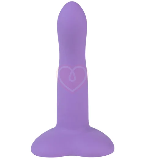 Фаллоимитатор на присоске в форме сердца Flow Emotional фиолетовый фото 2
