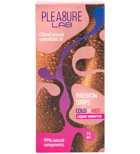 Жидкий вибратор Pleasure Lab Passion Drips Cold N Hot иланг-иланг фото 3