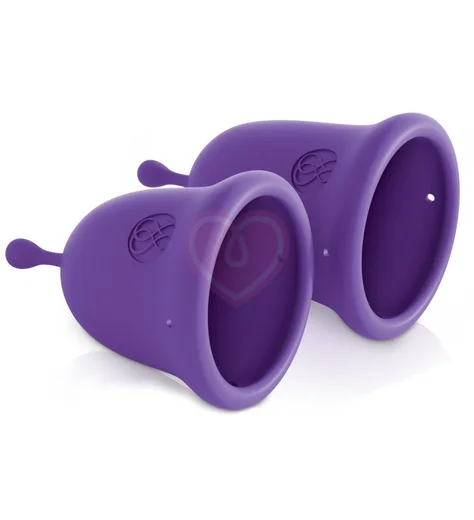 Менструальные чаши Jimmyjane фиолетовые фото 2