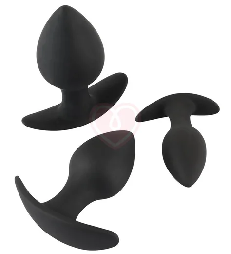 Набор анальных пробок Black Velvets Anal Trainer Set фото 5