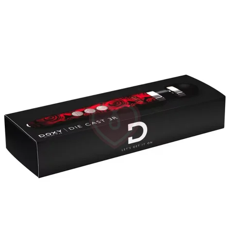 Вибромассажёр Doxy Die Cast 3 Rechargeable розы фото 2