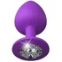 Анальная пробка Her Little Gem Large Plug большая фиолетовая фото 3