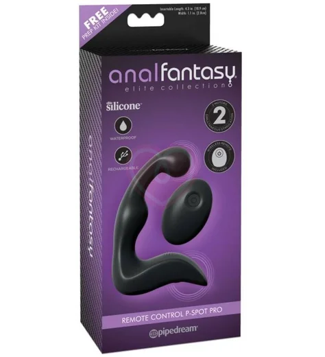 Стимулятор простаты Remote Control P-Spot Pro с пультом черный фото 3