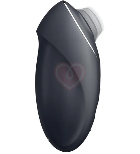 Клиторальный вибратор с функцией жидкого воздуха Tap Climax 1 серый фото 2