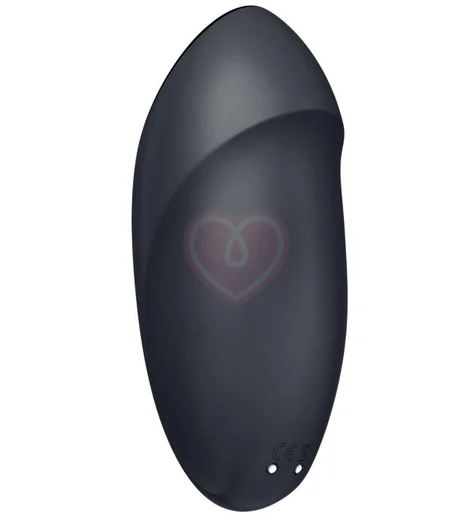 Клиторальный вибратор с функцией жидкого воздуха Tap Climax 1 серый фото 5