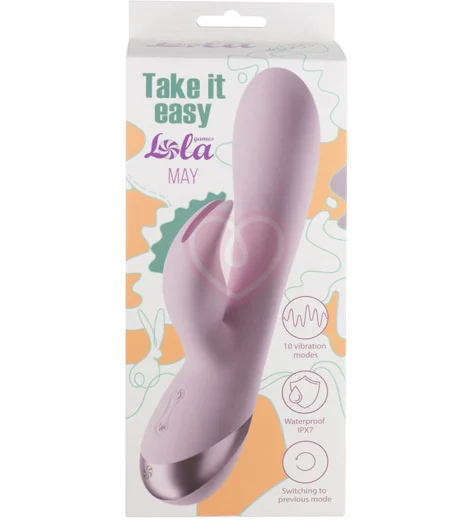 Вибратор-кролик Take it Easy May сиреневый фото 2