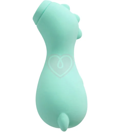 Вакуумный стимулятор клитора в форме динозаврика Fantasy Dino салатовый фото 2