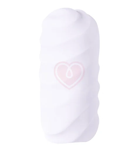 Мастурбатор с двухсторонним рельефом Marshmallow Maxi Juicy белый фото 2