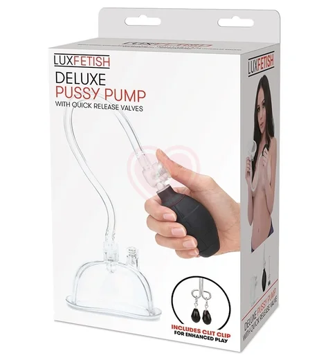 Вакуумная помпа с зажимом для клитора фото 3