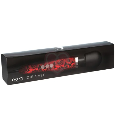 Вибромассажёр в алюминиевом корпусе Doxy Die Cast Розы фото 4
