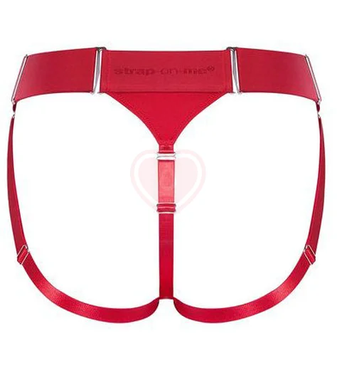 Пояс для страпона Strap-On-Me Lingerie Harness Unique красный фото 2