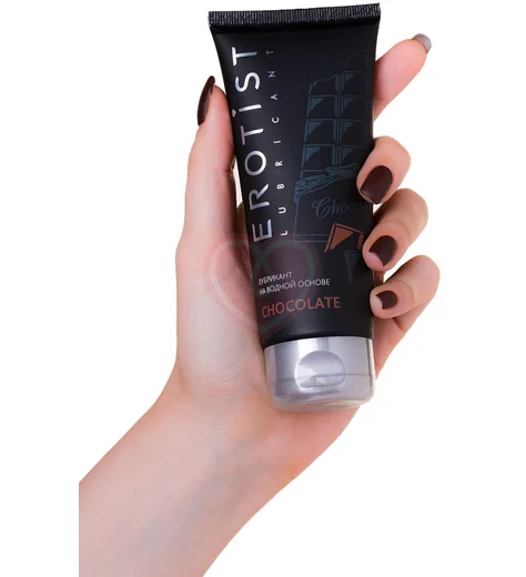 Лубрикант на водной основе Erotist Chocolate с ароматом шоколада 100 мл фото 2