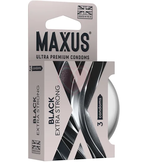 Утолщенные презервативы Maxus Extra Strong 3 шт с кейсом фото 3