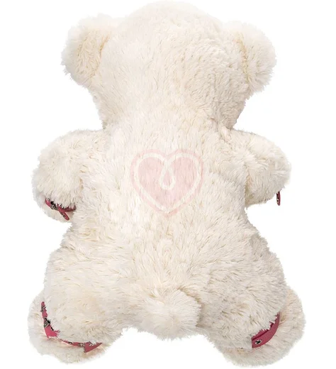 Розовый бондажный набор Pecado с белым медведем фото 4