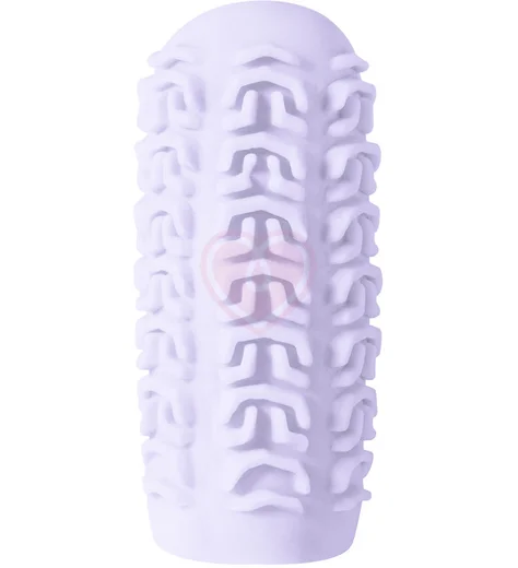 Мастурбатор с двухсторонним рельефом Marshmallow Maxi Sugary фиолетовый фото 4