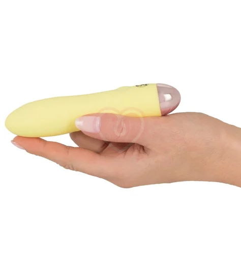 Мини вибратор Cuties жёлтый фото 2