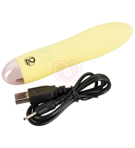 Мини вибратор Cuties жёлтый фото 3